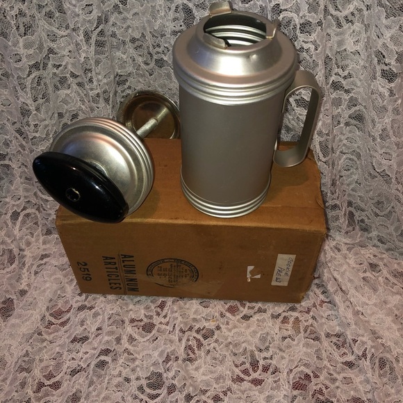 Vintage Silver Cookie Press Set , two sizes with several attachments. - Picture 9 of 12